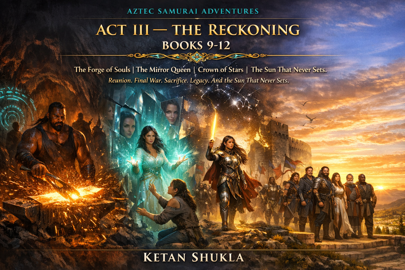 Act III — The Reckoning — Books 9–12